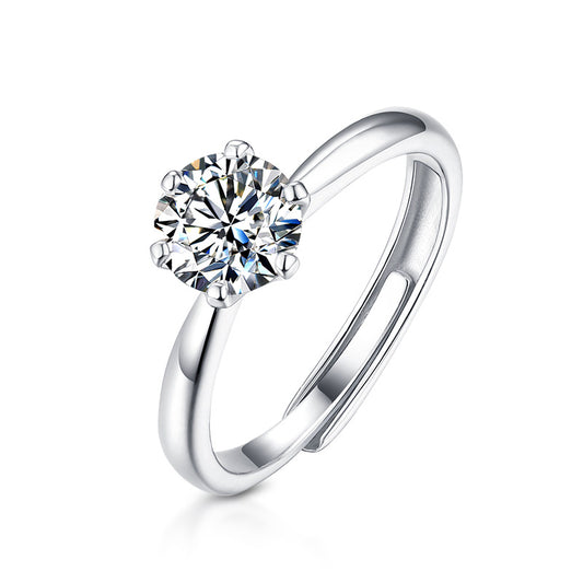 "Promise" Open Diamond Ring