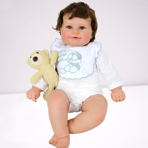 Reborn Baby Dolls Boy Girl 24 Inch 60cm Toddler Reborn Silicone Doll