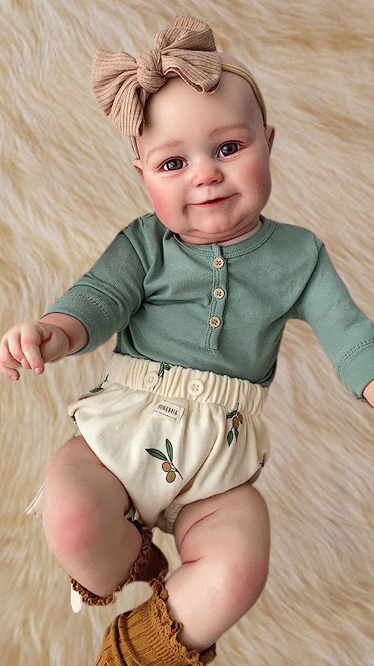 Reborn Baby Doll Newborn 24 Inches Silicone Reborn Toddler Doll Hand Drawn Veins Baby Doll Real Life Size Baby Doll Toy