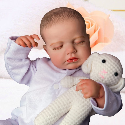 Realistic Reborn Baby Dolls- 20 Inch Lifelike Realistic Newborn Doll Soft Cloth Body Baby Dolls